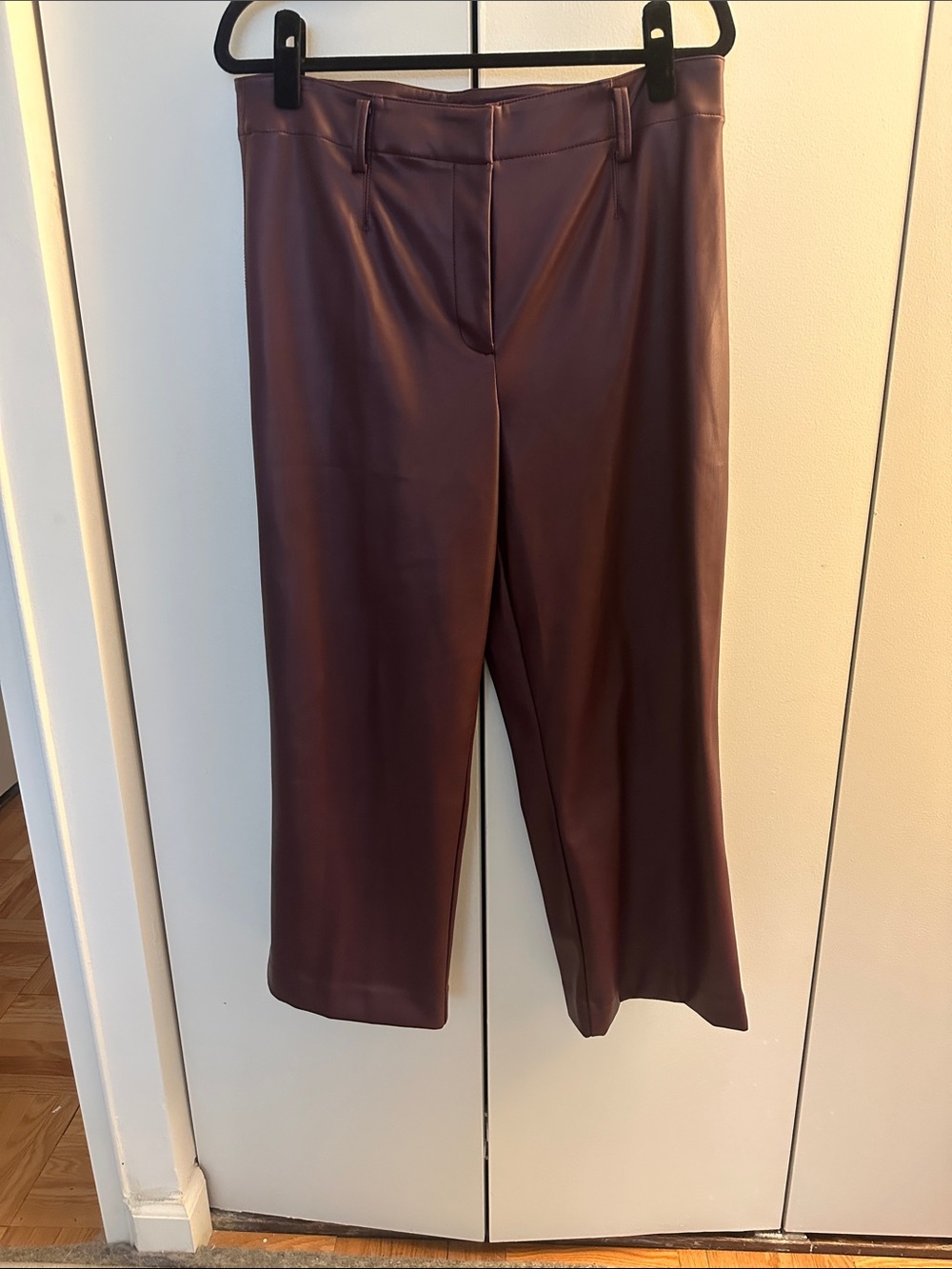 Ann Taylor Petite Faux Leather Pants